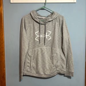 Under armour grey hoodie